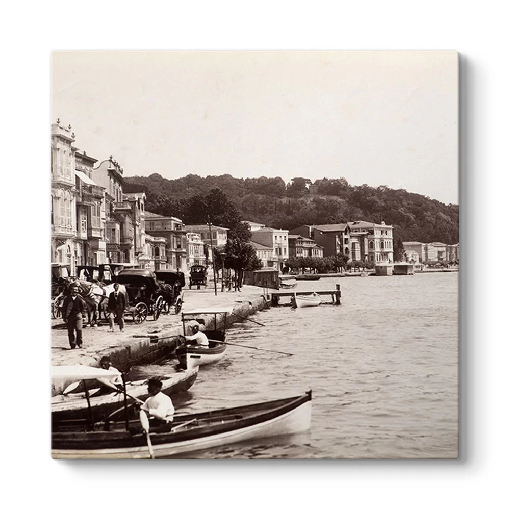 Büyükdere Sahil - Sarıyer Tablosu - Model 3